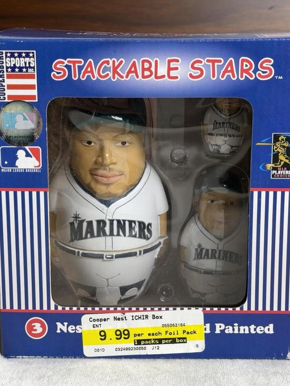 Ichiro Suzuki Seattle Mariners Nesting Dolls Stackable Stars Ltd Ed Coopersburg